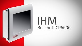 Beckhoff CP6606  IHM Interface HomemMáquina [upl. by Najram]