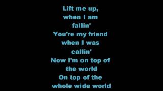 On Top of the World Lyrics Mandy Moore [upl. by Nalo914]