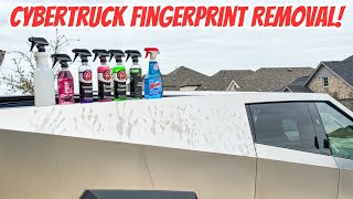 Tesla Cybertruck Fingerprint Problem Here’s How To Remove Them [upl. by Nihi]