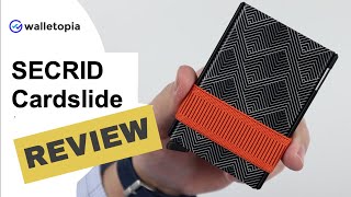 SECRID Cardslide wallet how it works or doesnt [upl. by Kehr854]