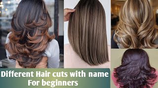 Different hair cutting with nameDifferent types of hair cut with their name for beginners [upl. by Audra211]