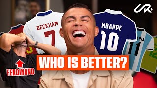 Beckham or Giggs Benzema or Mbappé Cristiano Ronaldo names his top player [upl. by Cristoforo]