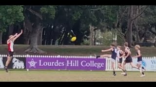 Rd 13 Coorparoo Roos At Morningside U15 Div 3 AFL 28724 Benji 43 [upl. by Ardeha]