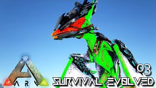 ARK SURVIVAL EVOLVED  NEW TEK PTERANODONS WE GOT FLIGHT  ETERNAL PROMETHEUS TUNGUSKA E03 [upl. by Anastas]