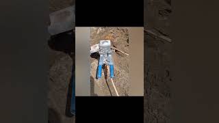 EXOTHERMIC WELDING GROUND WIRE TO GROUND ROD CADWELD ELECTRICITY [upl. by Ledeen]