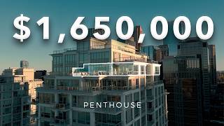 Inside a 165 Million Glass Penthouse in Downtown Calgary  Cinematic Video [upl. by Ennis238]