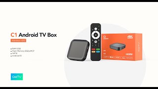 How to Use CooTV Stalker C1 Allwinner H313 Wifi6 Android TV Box [upl. by Arten]