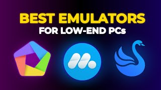 3 BEST Android Emulators for LowEnd PCs NO GRAPHICS CARD [upl. by Nilyam]