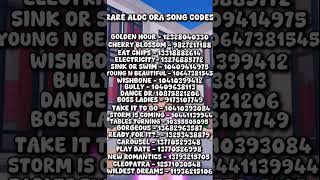 RARE ORA DANCE MOMS SONG CODES songids aldc roblox dance moms [upl. by Lenneuq]