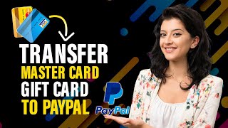 How to transfer from Mastercard gift card to PayPal Best Method [upl. by Blankenship]