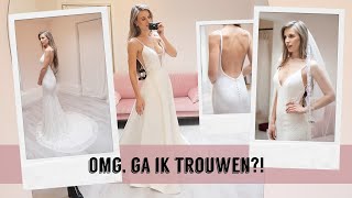 TROUWJURKEN PASSEN BIJ MODERN ROMANCE BRIDAL IN HILVERSUM  RED REIDING HOOD [upl. by Eylsel]