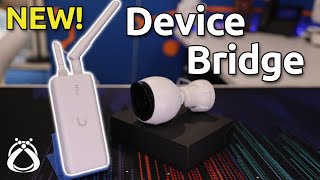 First Look UniFi Device Bridge Extends your Network Wirelessly [upl. by Assennej361]