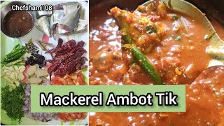 Mackerel Ambot Tik Recipe  How to Make Fish Curry  Fish Ambot Tik  Spicy Fish Curry  Fish Curry [upl. by Ki]