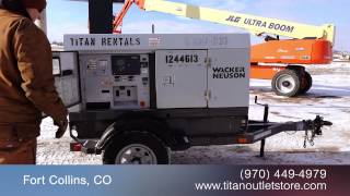 Wacker G25 Generator For Sale [upl. by Eire281]