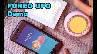 Foreo UFO Demo amp Tricks Use it without the masks [upl. by Simmons]