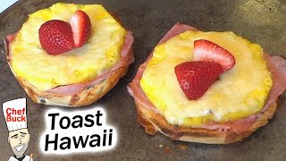 How to Make Toast Hawaii  Plus Fancy Toast Hawaii [upl. by Ominorej]