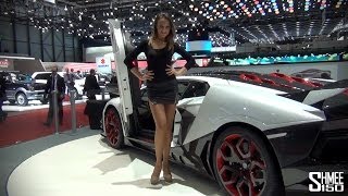 The Girls of the 2014 Geneva Motorshow [upl. by Irv]