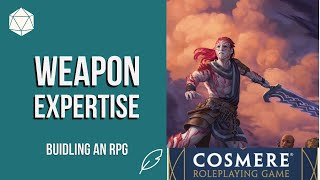 Cosmere RPG  Weapon Expertise [upl. by Nahsyar]