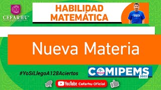 Curso COMIPEMS 2022 GRATUITO – HABILIDAD MATEMÁTICA [upl. by Odraleba493]