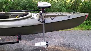 Watersnake T24 ASP First Impressions After Installing On My Sundolphin Excursion 12 SS Kayak [upl. by Yrogiarc]