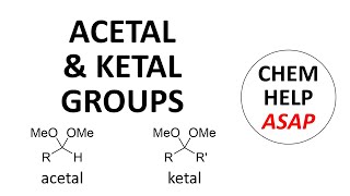 acetal amp ketal functional groups [upl. by Lichtenfeld]