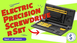 Become a DIY Pro with HOTO Electric Precision Screwdriver Set [upl. by Notsehc]