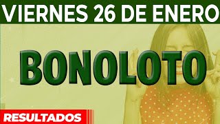 Resultado del sorteo Bonoloto del Viernes 26 de Enero del 2024 [upl. by Anneirb]