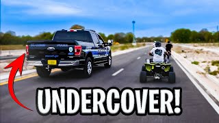 Undercover Police Pulls Up On Dirt Bikes  Braap Vlogs [upl. by Namqul]