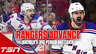 Kreiders 3rd Period Hat Trick Sends Rangers to the Eastern Conference Final [upl. by Dubenko]