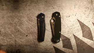 Paramilitary 2 vs Benchmade 9401 [upl. by Salkin287]