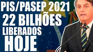 NOTÍCIA R22 BILHÕES DO PIS PASEP TRABALHADOR RESPEITADO pagameuabono2021 [upl. by Wendell]