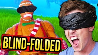 WINNING Fortnite BLIND Challenge [upl. by Alvarez]