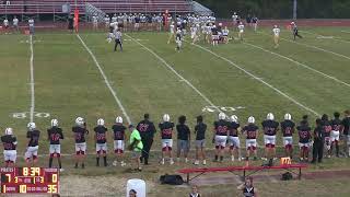 Cinnaminson High School vs New Egypt High School Mens Varsity Football [upl. by Ezzo222]