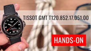 HANDSON Tissot Seastar 1000 GMT Quartz T1208521705100 [upl. by Zeba]