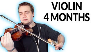 Otu Violin  4 Months Progress [upl. by Annaj]