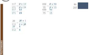 Exercice Simplification de fractions [upl. by Anaili611]