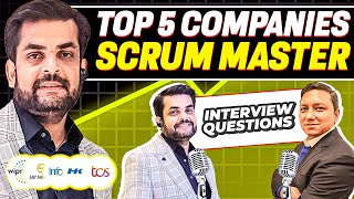 Top 5 scrum master interview questions and answers ⭐ scrum master interview questions [upl. by Ainek998]