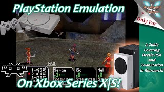 Xbox Series XS Retroarch PS1 Emulation Setup Guide  PlayStation Is Perfect On Xbox [upl. by Mikah244]