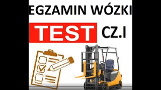 EGZAMIN WÓZEK WIDŁOWY UDT TEST CZ 1 [upl. by Nonek]