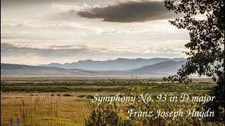 Franz Joseph Haydn  Symphony 93 in D major [upl. by Elrae617]