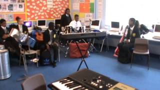 Aston Manor Academy  Arts  Alwayne Campbell Drum Kit Solo [upl. by Acirderf]