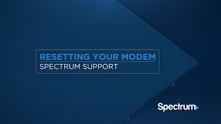 Resetting Your Modem [upl. by Maddock]