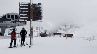 BEST Ski Resort in Banff National Park Canada  Sunshine Village [upl. by Nord]