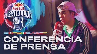 Conferencia de Prensa  Red Bull Batalla Internacional 2022 [upl. by Nofpets721]