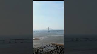 Bandra Worli Sea Link djimini3pro mumbai dronevideo [upl. by Imoan]