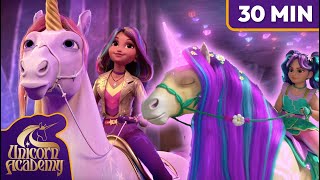 The MOST MAGICAL MOMENTS from Unicorn Academy 🪄🦄  Cartoons for Kids [upl. by Enyedy]