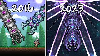 The Evolution of Devourer of Gods Terraria Calamity Mod [upl. by Jolynn]