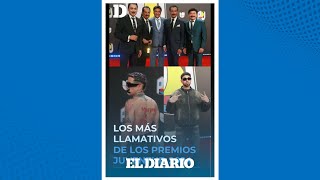 ¡Artistas robaron miradas en la alfombra roja de los Premios Juventud 2024 I El Diario [upl. by Latoyia]