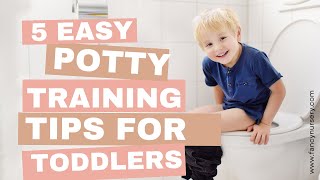 5 Easy Potty Training Tips for Toddlers [upl. by Acinoreb]