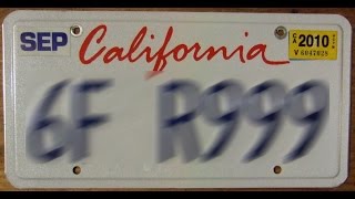 How to STOP license plate from RATTLING EASYCHEAP [upl. by Eibba]